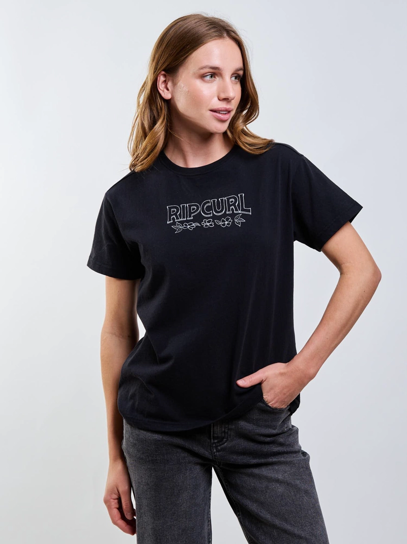 POLERA MC SURFING NEGRO MUJER RIP CURL - 6