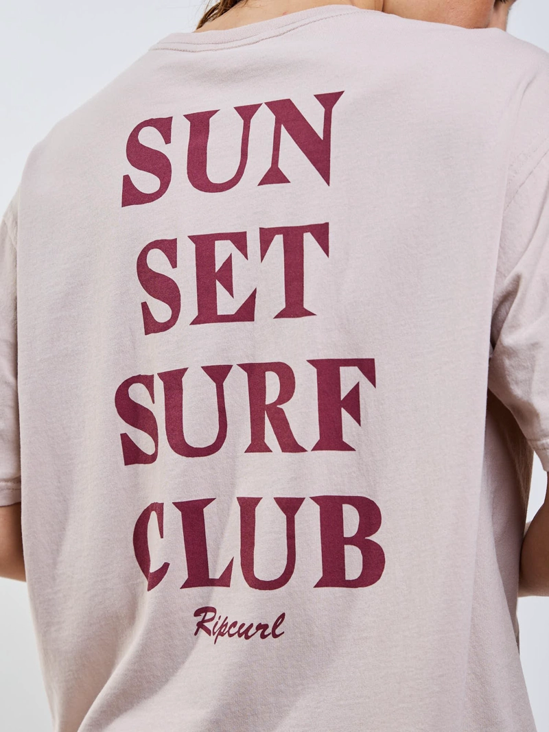 POLERA MC CORAL BEIGE MUJER RIP CURL - 4