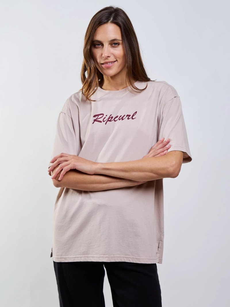 POLERA MC CORAL BEIGE MUJER RIP CURL - 5