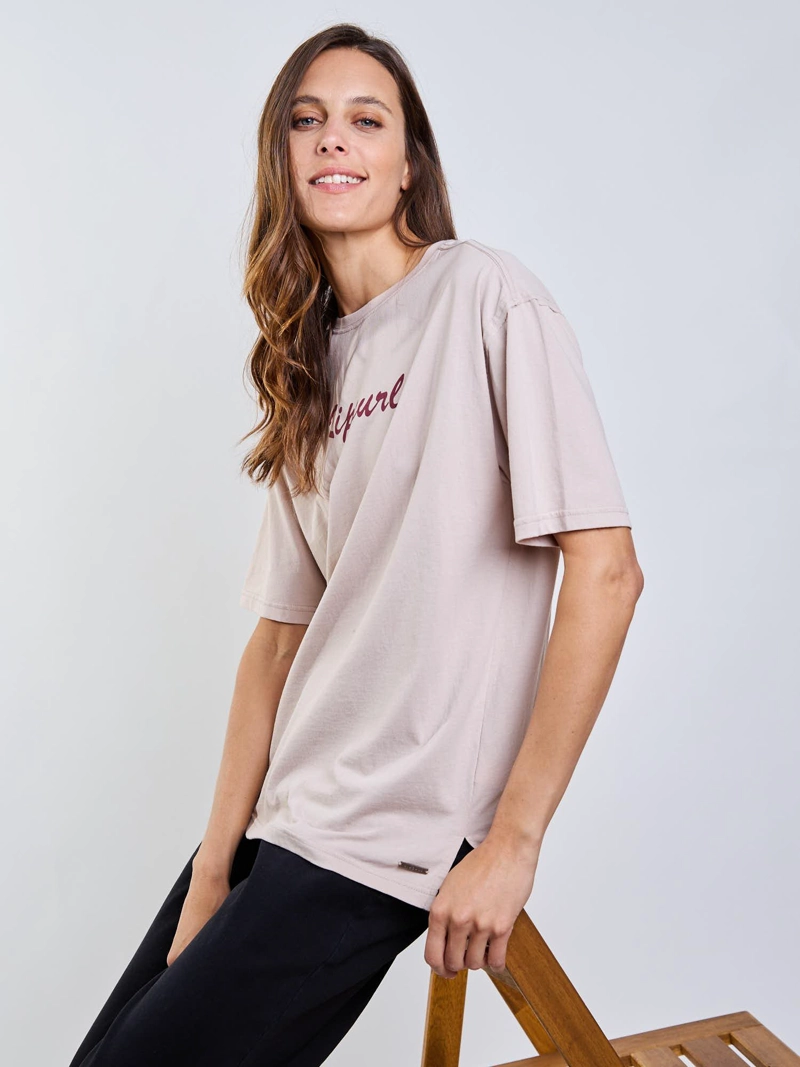 POLERA MC CORAL BEIGE MUJER RIP CURL - 6