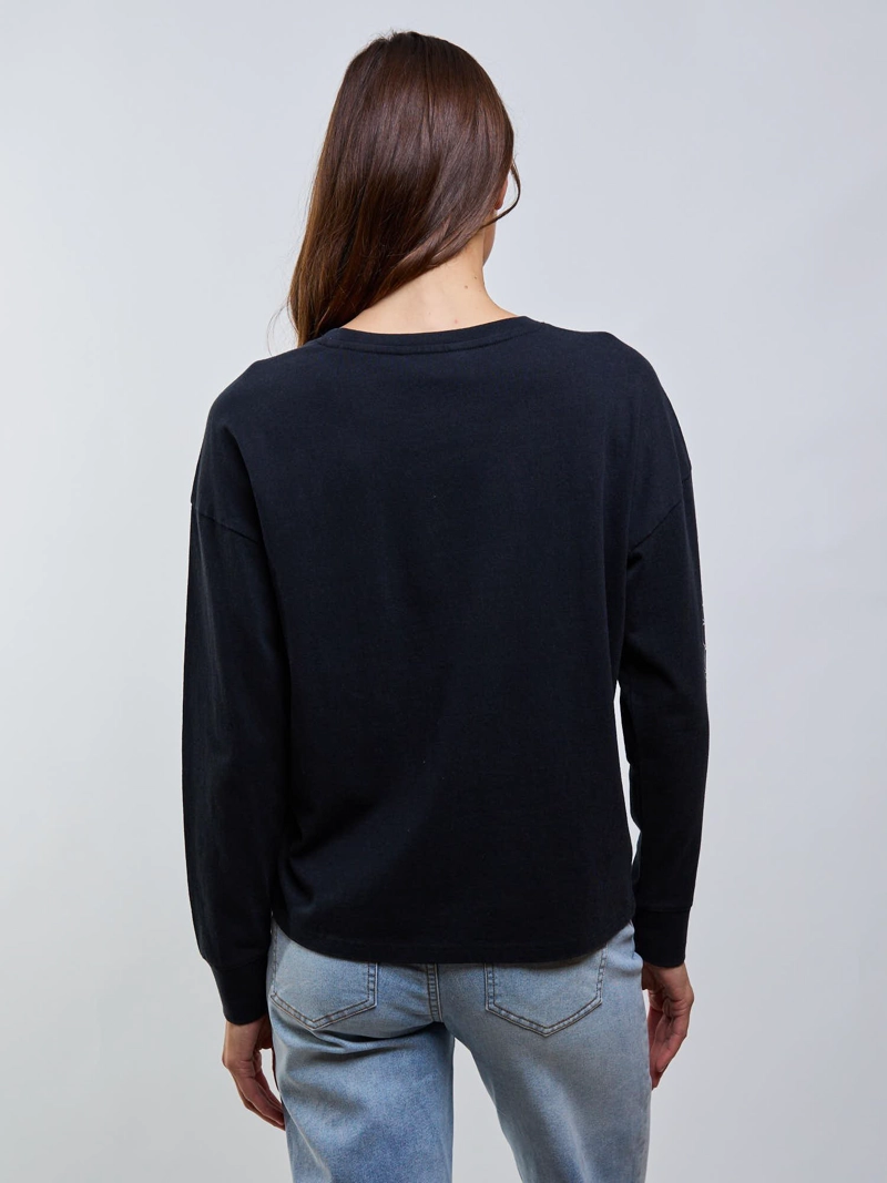 POLERA ML FLOW NEGRO MUJER RIP CURL - 2