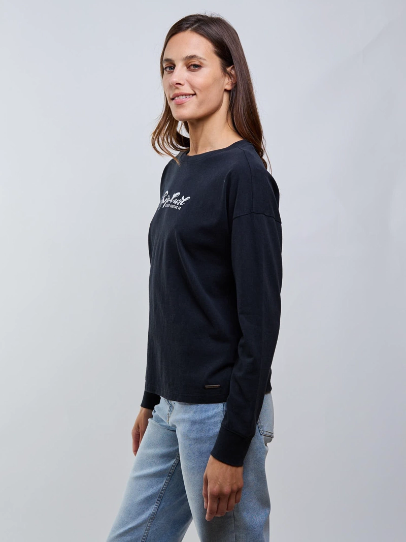 POLERA ML FLOW NEGRO MUJER RIP CURL - 3