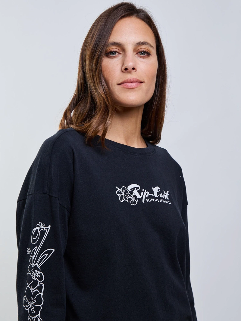POLERA ML FLOW NEGRO MUJER RIP CURL - 4