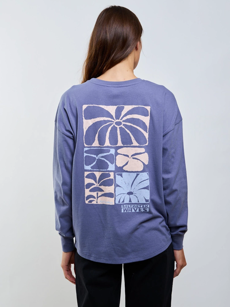 POLERA ML TIDE AZUL MUJER RIP CURL - 2