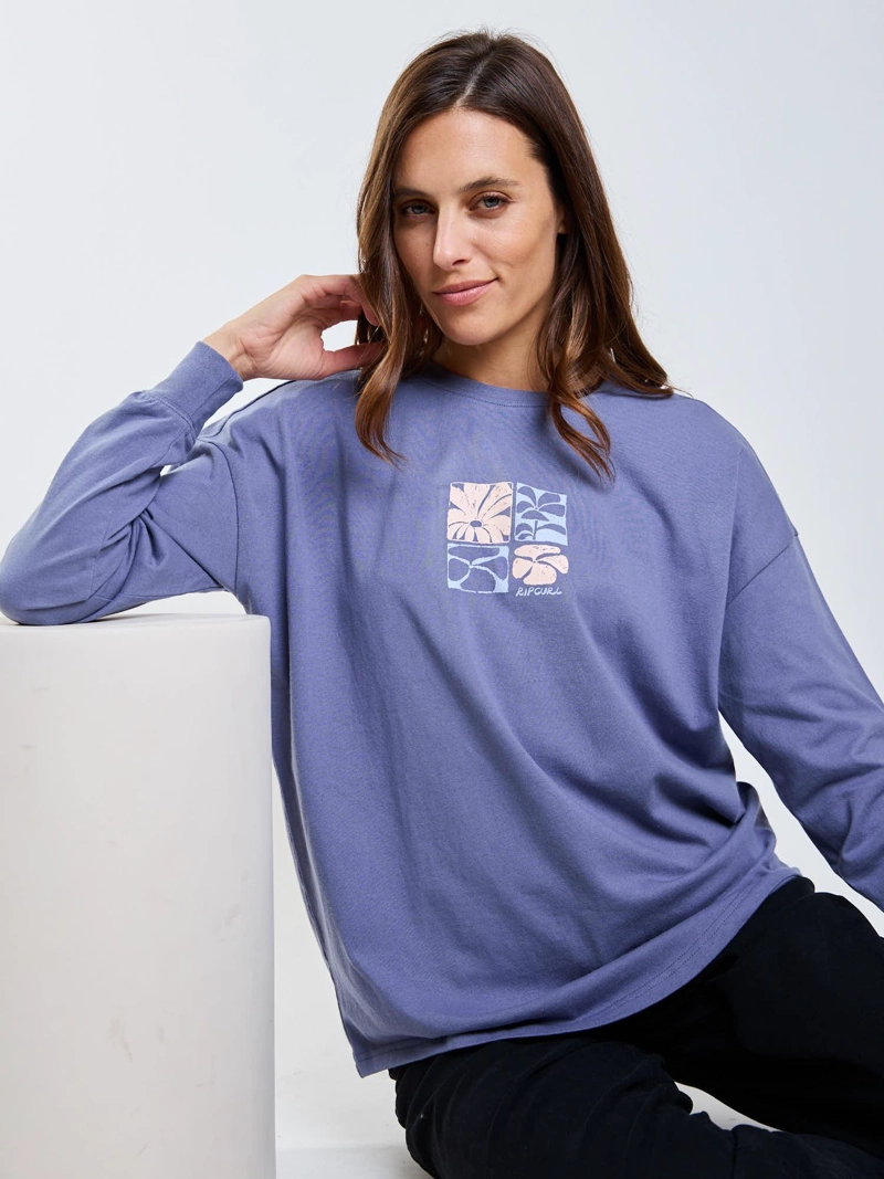 POLERA ML TIDE AZUL MUJER RIP CURL - 6