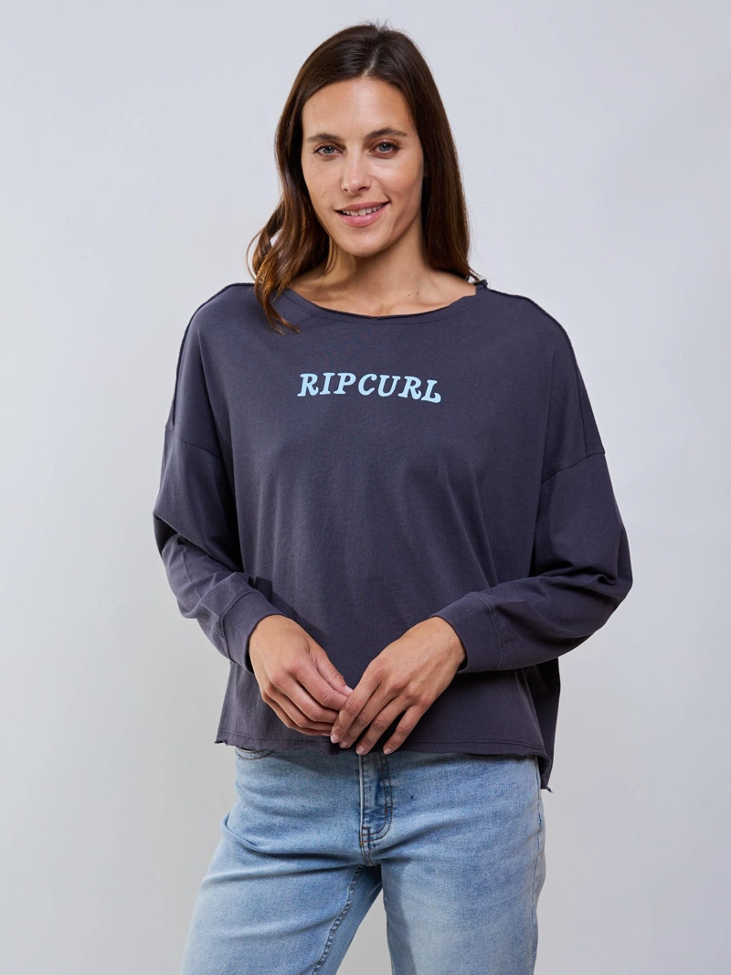 POLERA ML BREAKER GRIS MUJER RIP CURL - 5