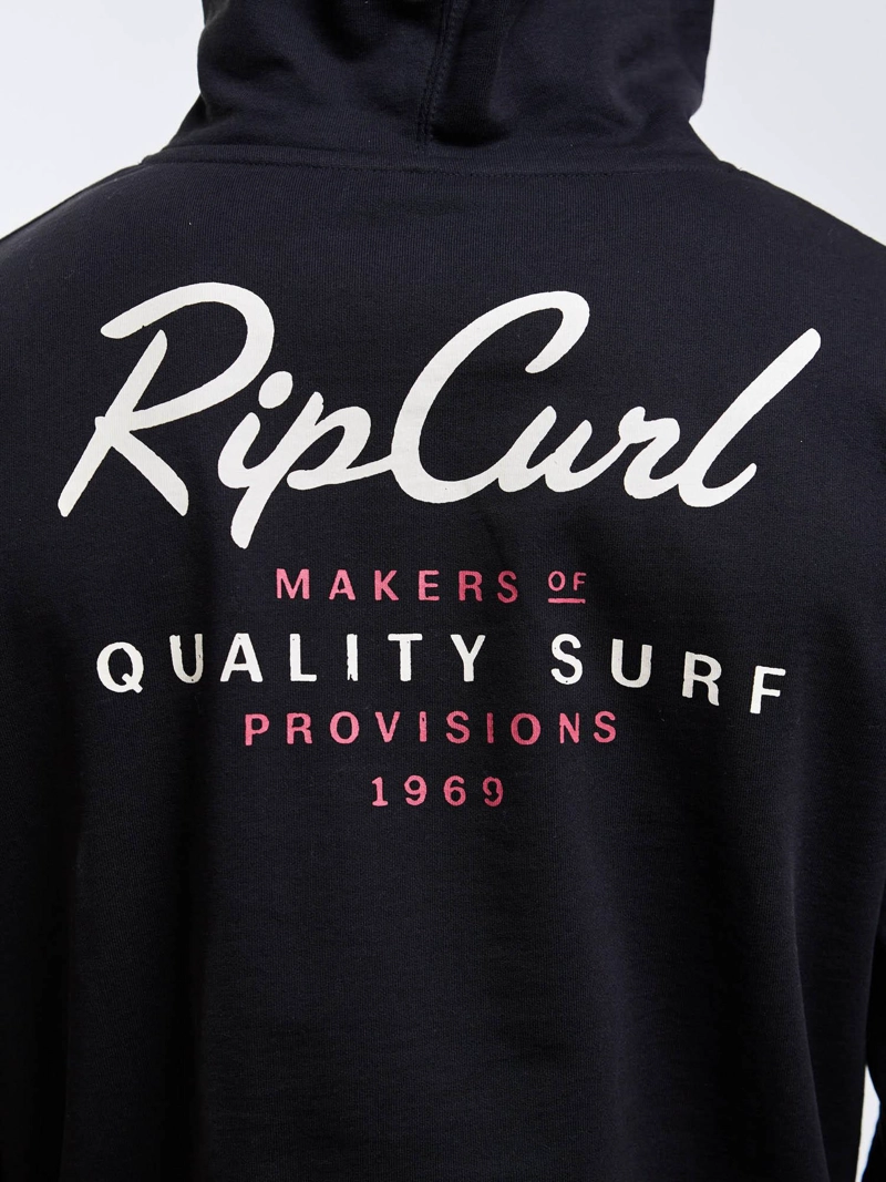 POLERON CANGURO STOKE NEGRO HOMBRE RIP CURL - 4