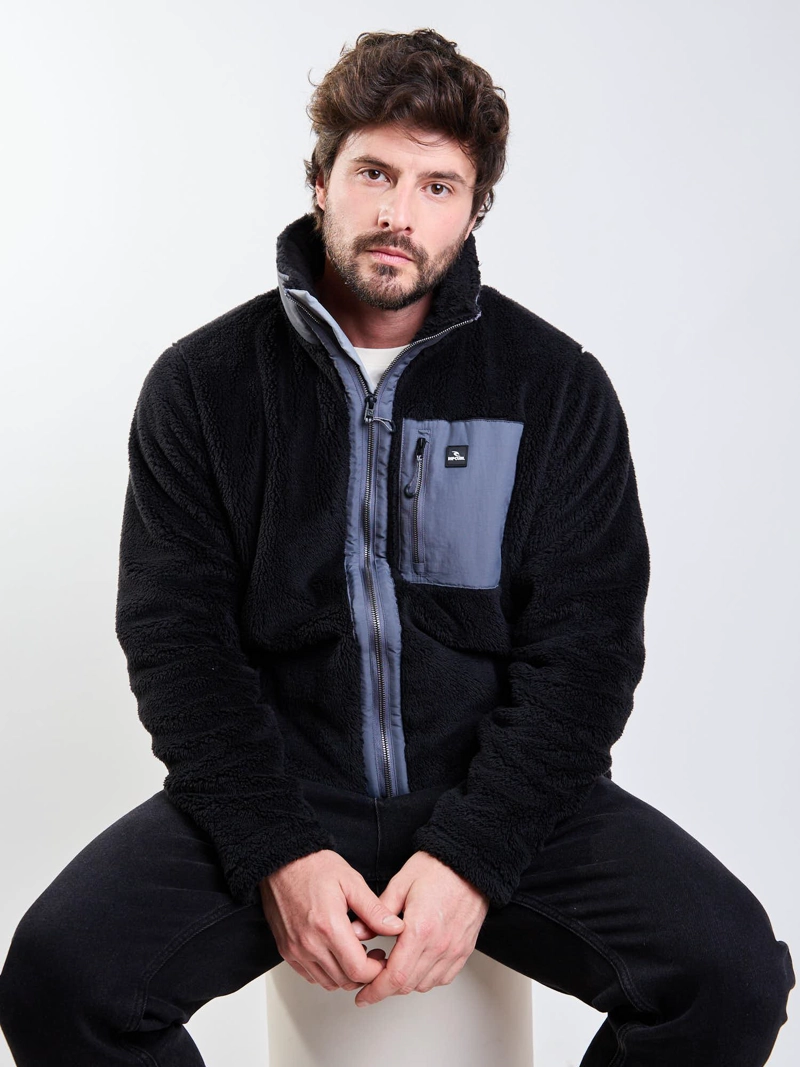 POLERON CHIPORRO FOAM NEGRO HOMBRE RIP CURL - 7