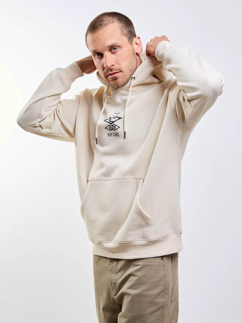 POLERON CANGURO AUSTRALIO BEIGE HOMBRE RIP CURL - 6