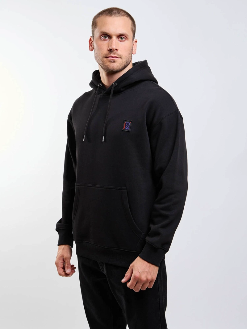 POLERON CANGURO INSTINTO NEGRO HOMBRE RIP CURL - 5