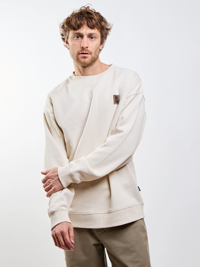 POLERON CR COSTERA BEIGE HOMBRE RIP CURL - 1