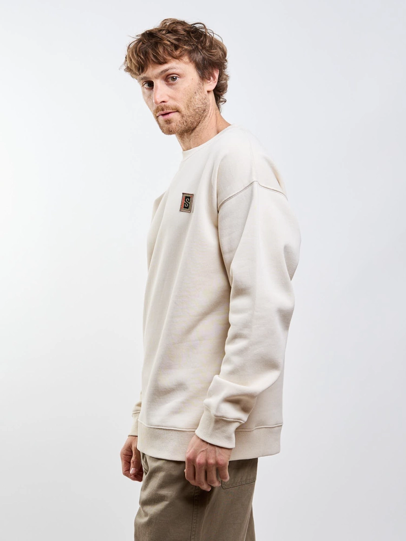 POLERON CR COSTERA BEIGE HOMBRE RIP CURL - 3