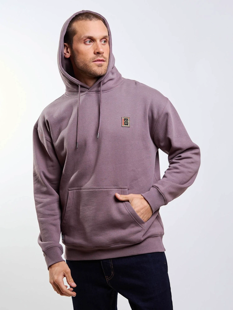 POLERON CANGURO INSTINTO CAFE  HOMBRE RIP CURL - 1
