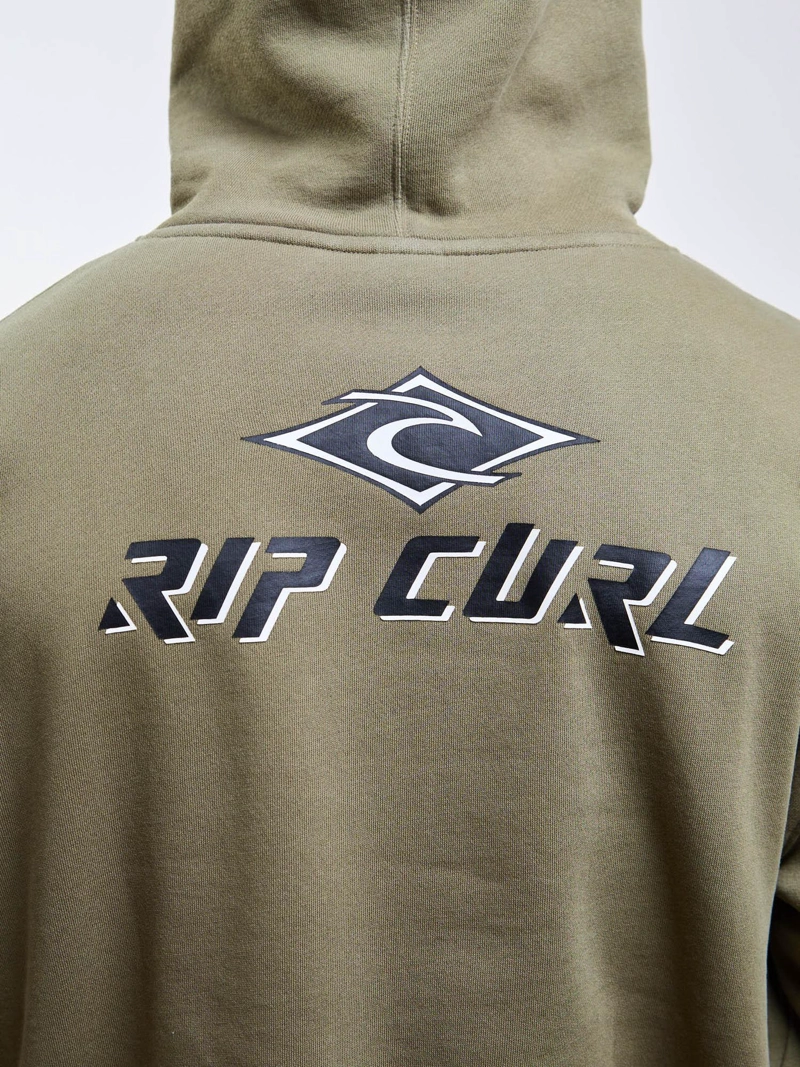 POLERON CANGURO MAPU VERDE HOMBRE RIP CURL - 4