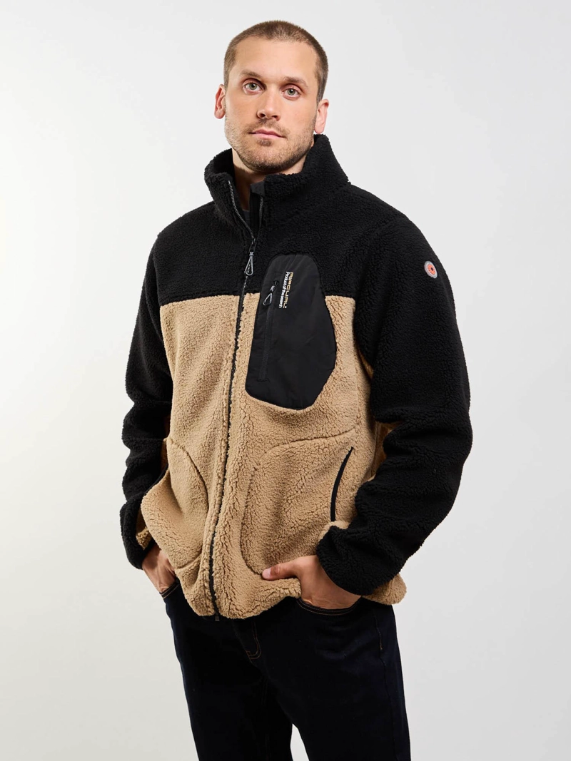 POLERON BONDED COSTAL CAFE  HOMBRE RIP CURL - 1