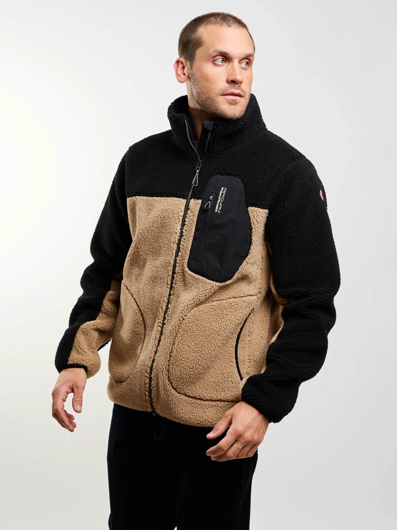 POLERON BONDED COSTAL CAFE  HOMBRE RIP CURL - 5