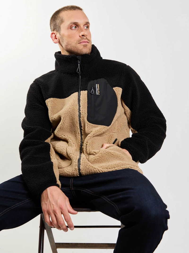 POLERON BONDED COSTAL CAFE  HOMBRE RIP CURL - 6