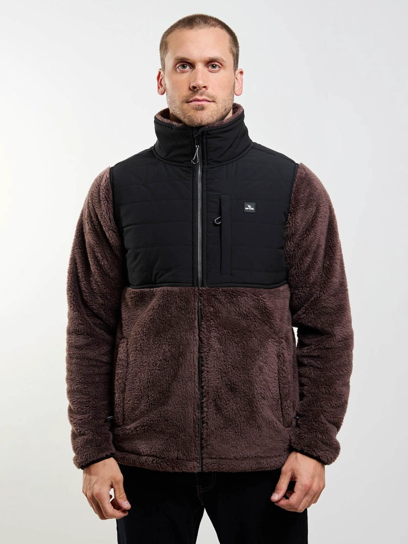 POLERON CHIPORRO MAREAL CAFE  HOMBRE RIP CURL - 1