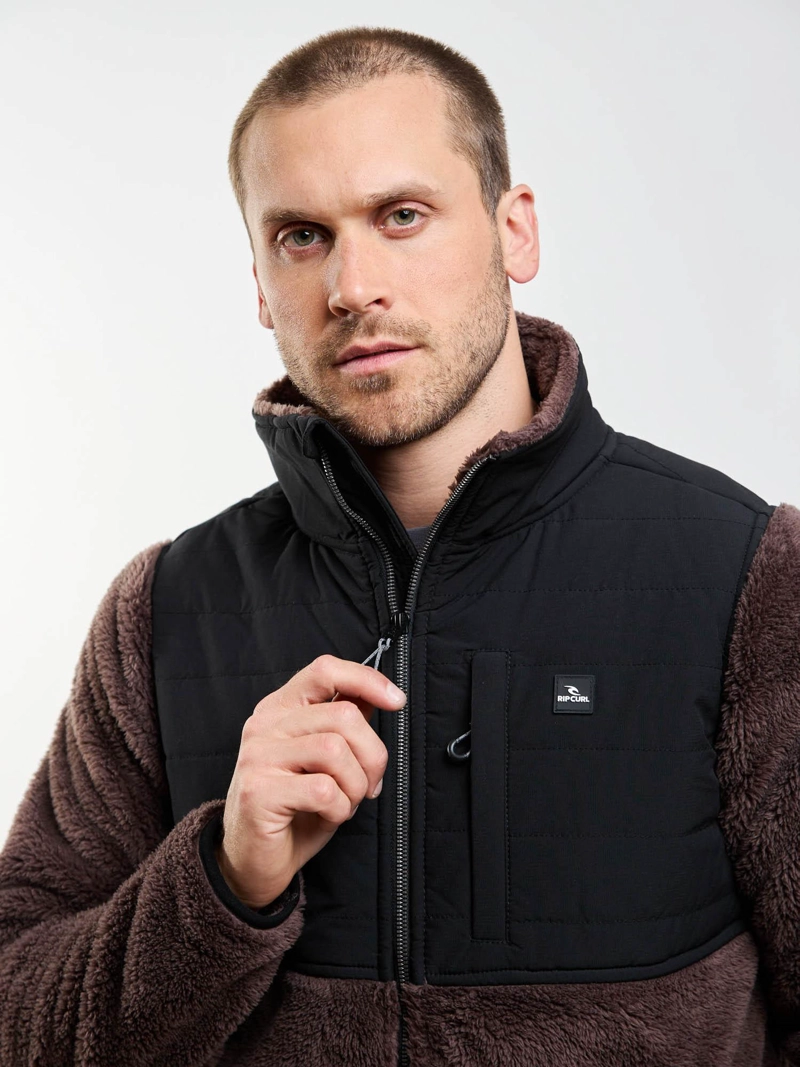 POLERON CHIPORRO MAREAL CAFE  HOMBRE RIP CURL - 4