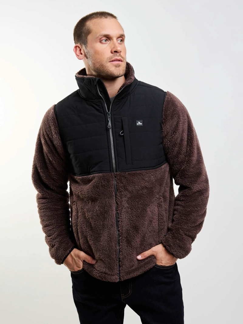 POLERON CHIPORRO MAREAL CAFE  HOMBRE RIP CURL - 7