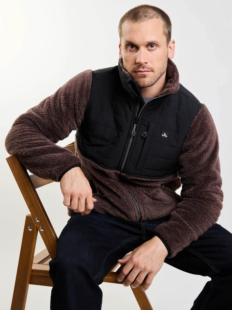 POLERON CHIPORRO MAREAL CAFE  HOMBRE RIP CURL - 8