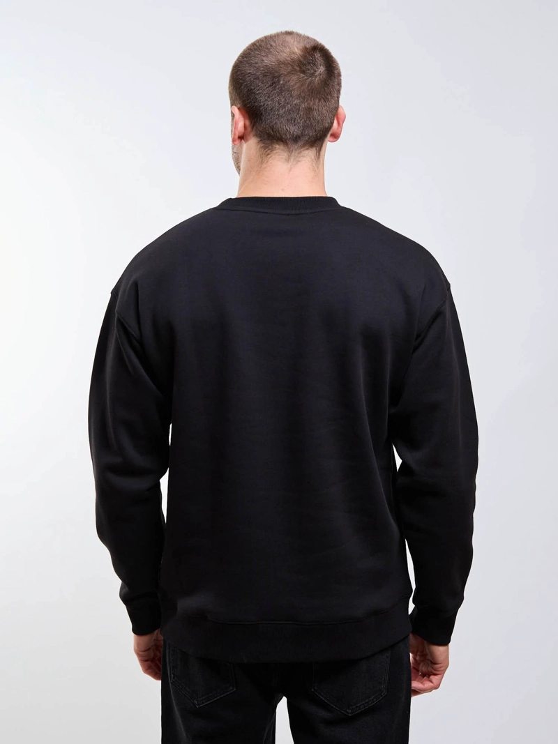 POLERON CR COSTERA NEGRO HOMBRE RIP CURL - 2
