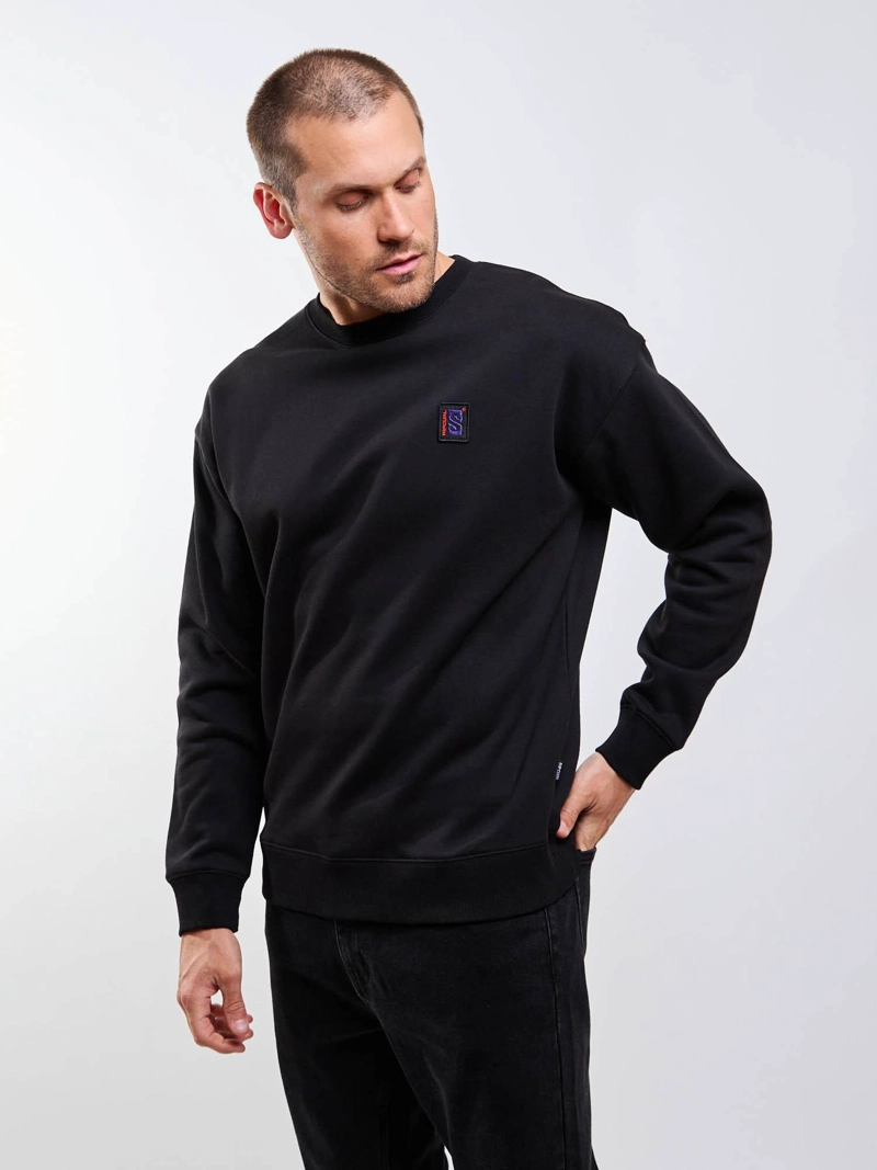 POLERON CR COSTERA NEGRO HOMBRE RIP CURL - 5