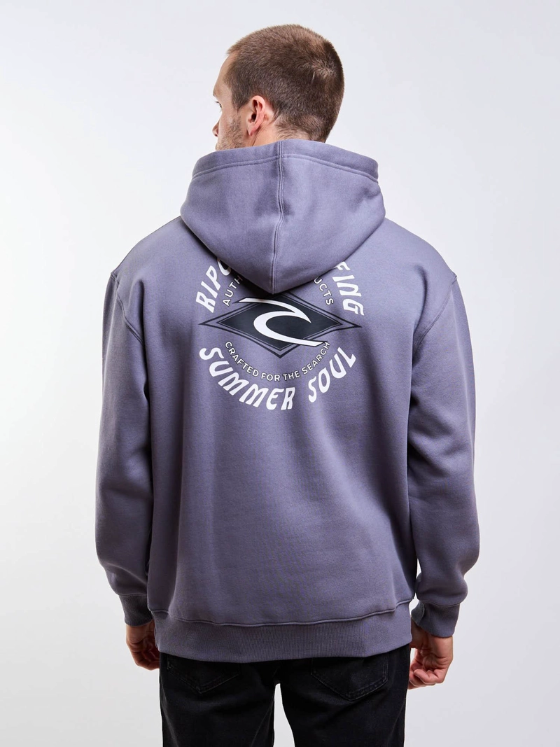 POLERON CANGURO ANDINO GRIS HOMBRE RIP CURL - 2