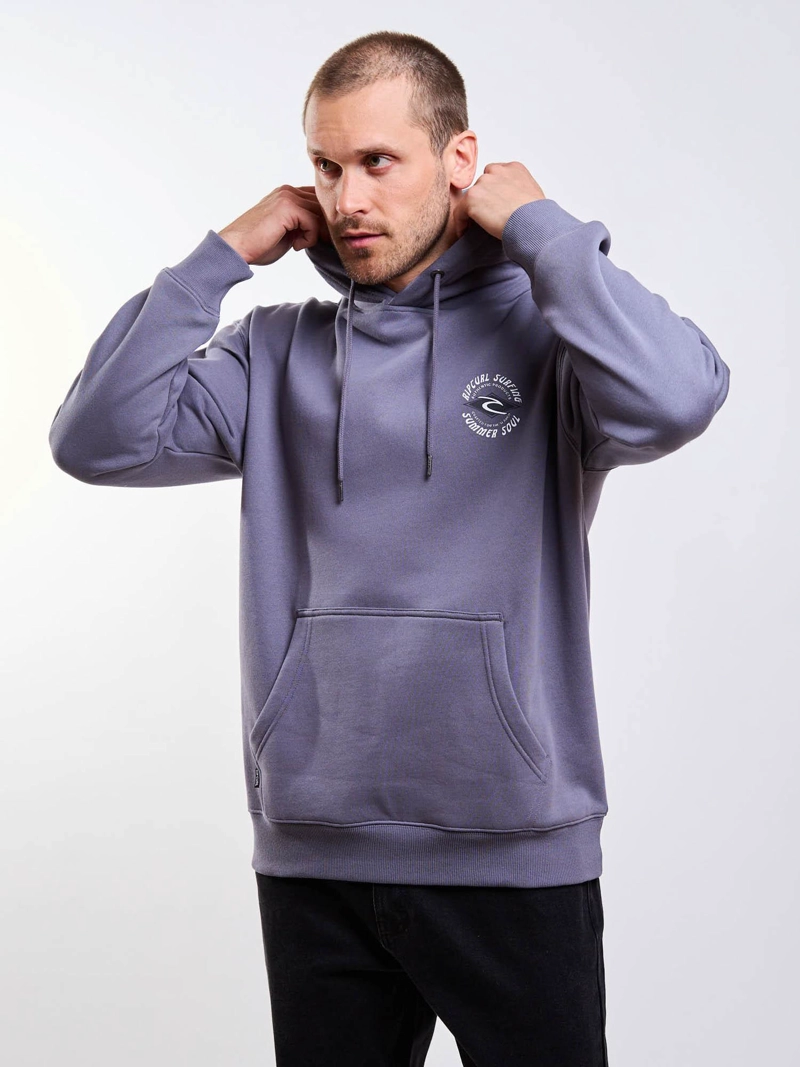POLERON CANGURO ANDINO GRIS HOMBRE RIP CURL - 6