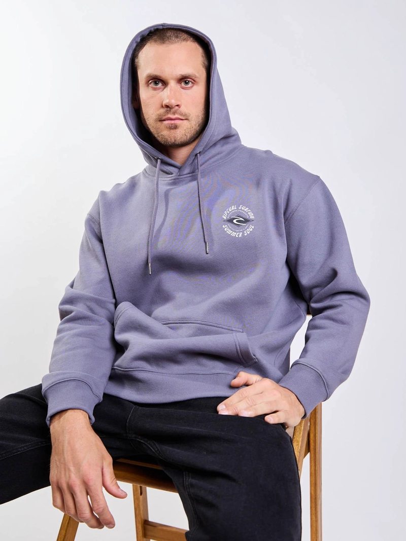 POLERON CANGURO ANDINO GRIS HOMBRE RIP CURL - 7