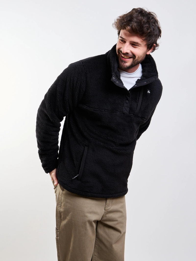 POLERON CHIPORRO CREST NEGRO HOMBRE RIP CURL - 6