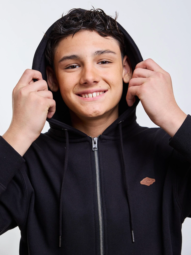 POLERON FZ LINEUP NEGRO INFANTIL RIP CURL - 4