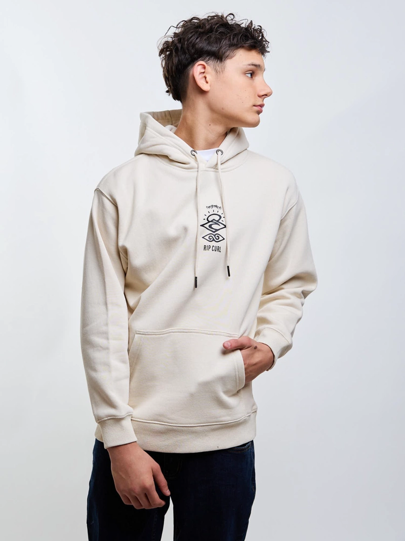 POLERON CANGURO RANGER BEIGE INFANTIL RIP CURL - 1