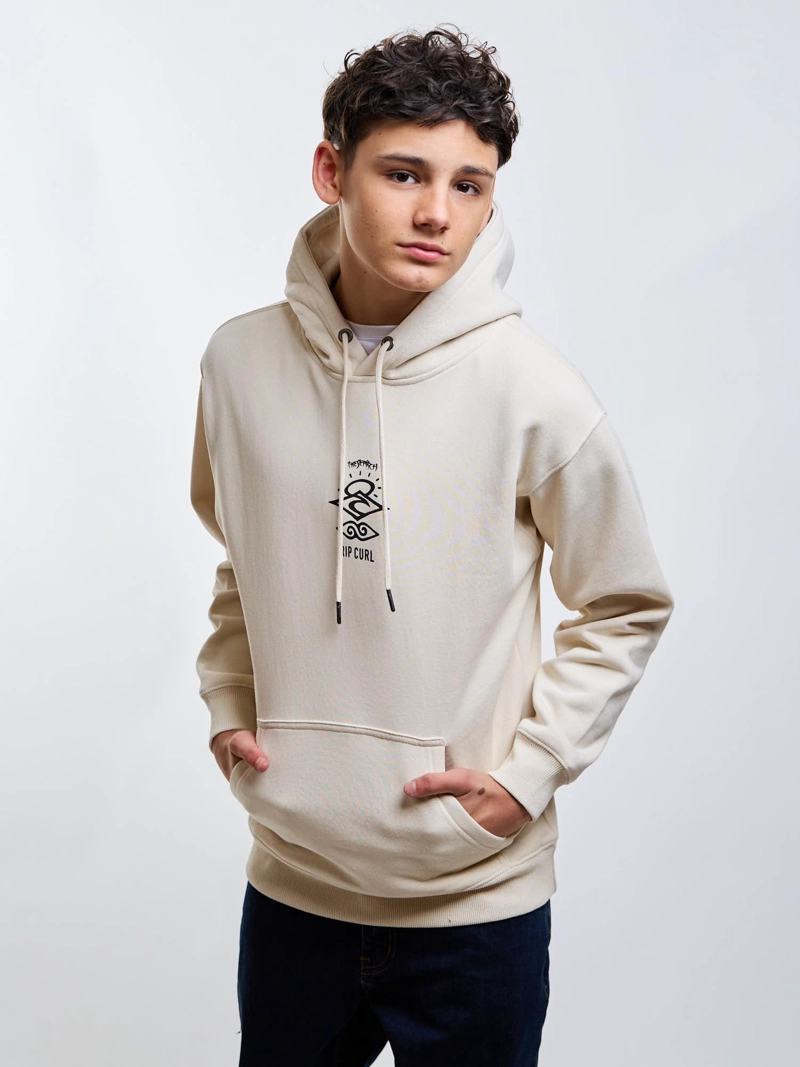 POLERON CANGURO RANGER BEIGE INFANTIL RIP CURL - 7
