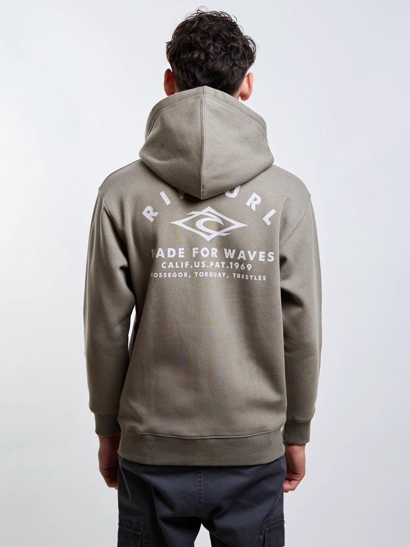 POLERON FZ DROP VERDE INFANTIL RIP CURL - 2
