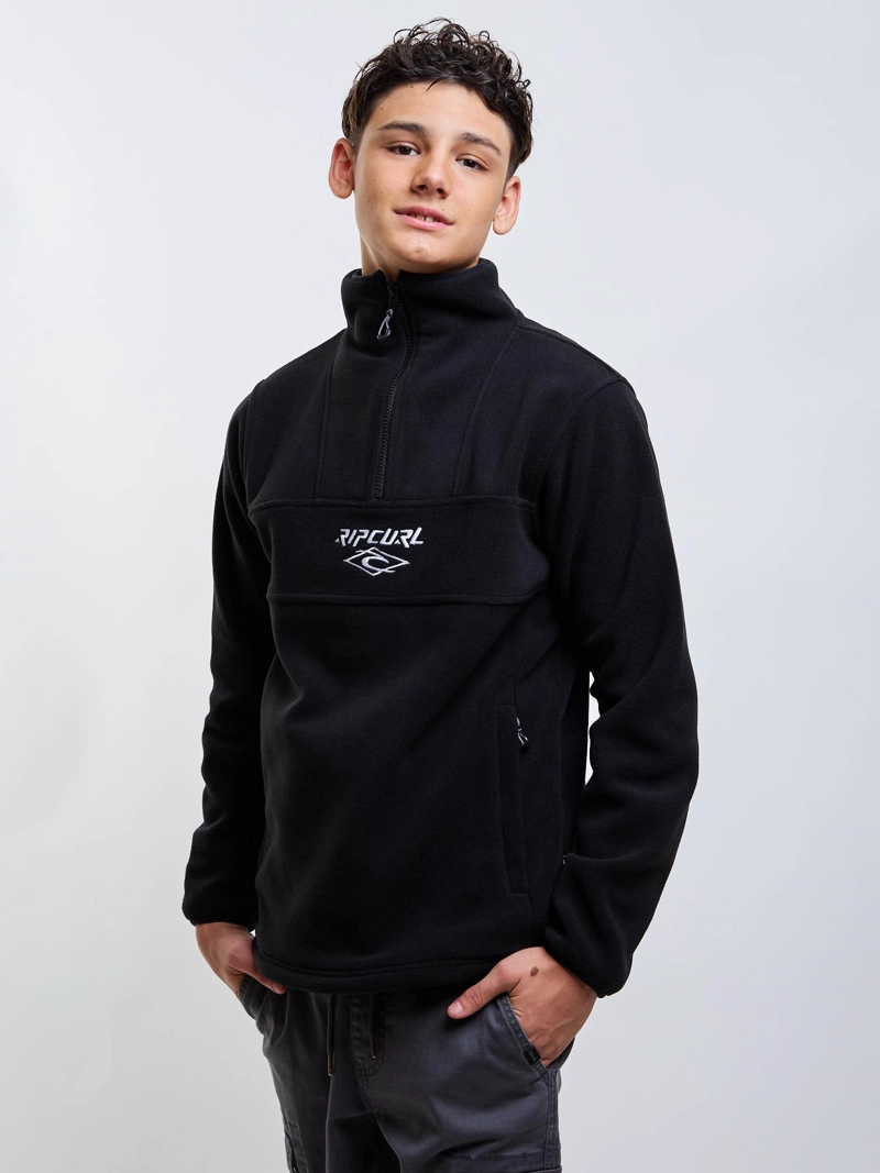 POLERON POLAR PATH NEGRO INFANTIL RIP CURL - 1
