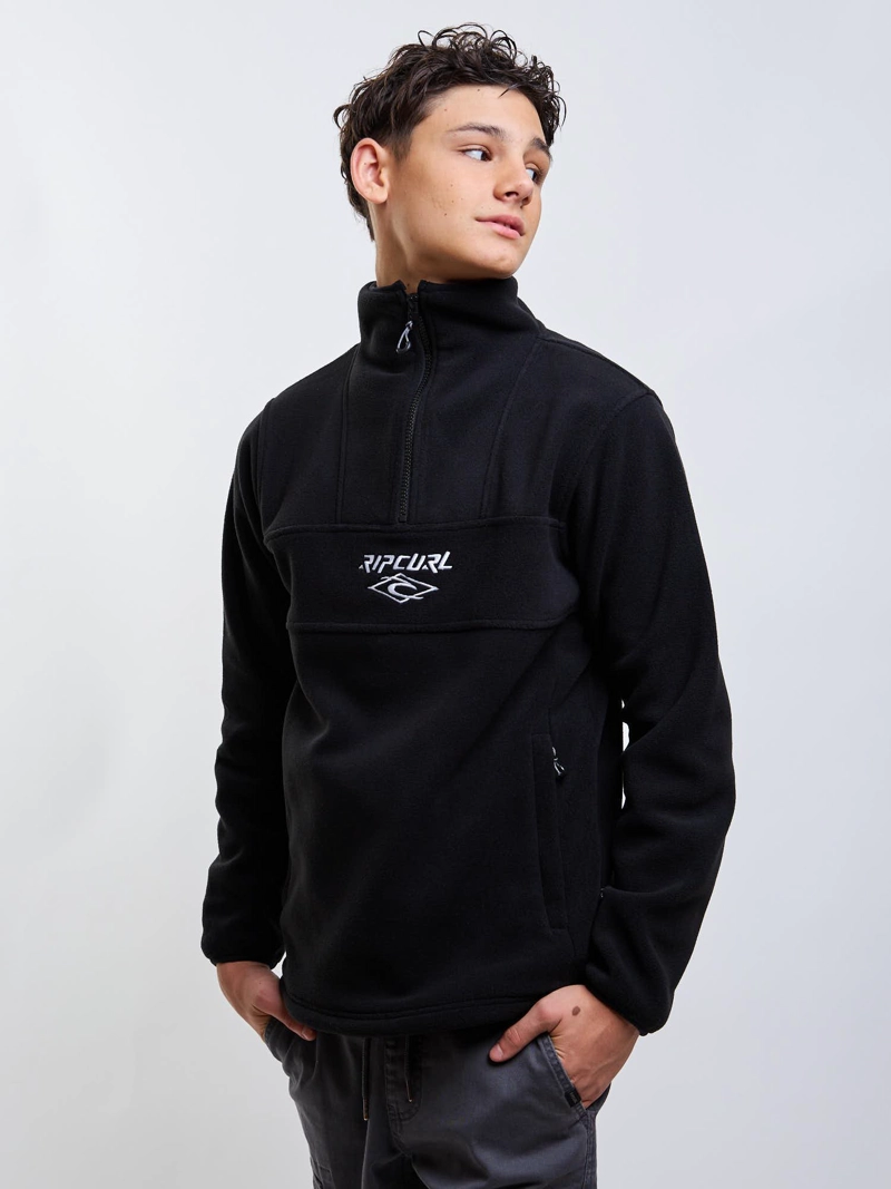 POLERON POLAR PATH NEGRO INFANTIL RIP CURL - 3