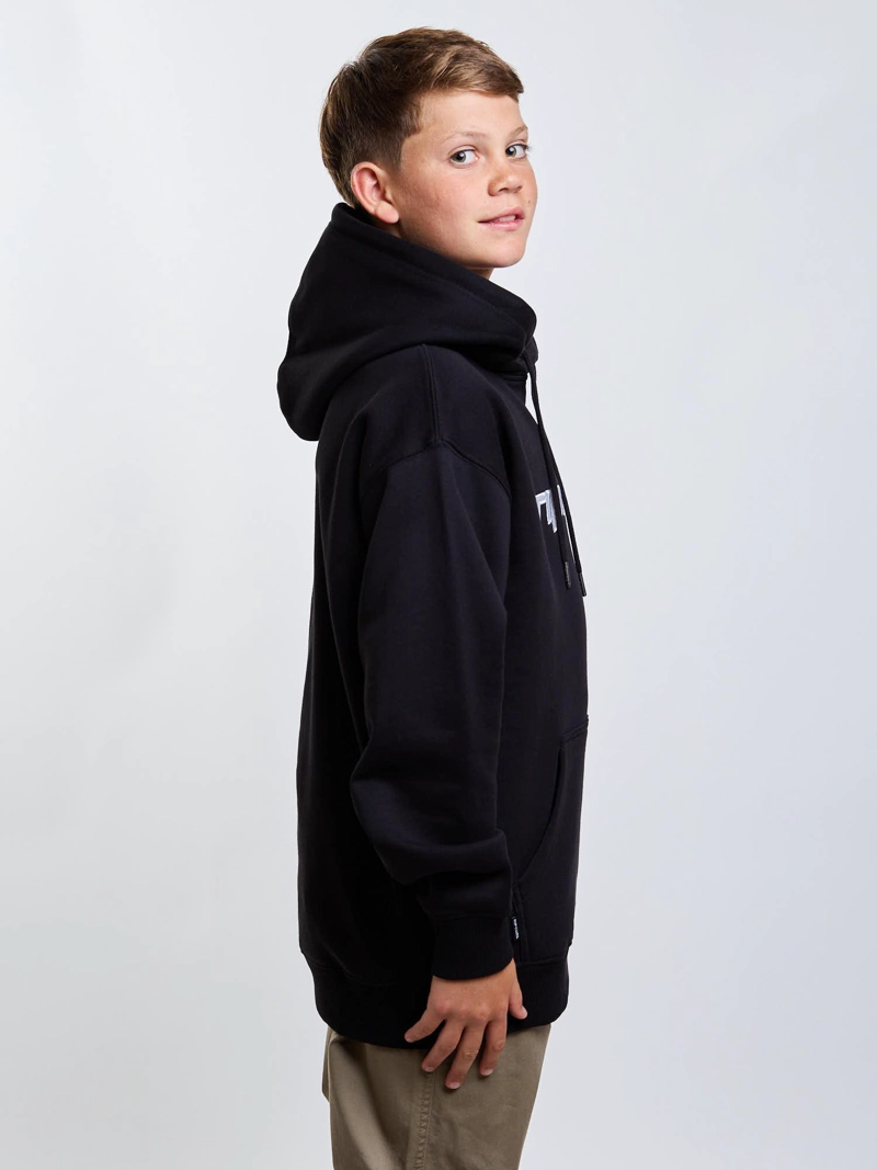 POLERON CANGURO MAVERICK NEGRO INFANTIL RIP CURL - 3