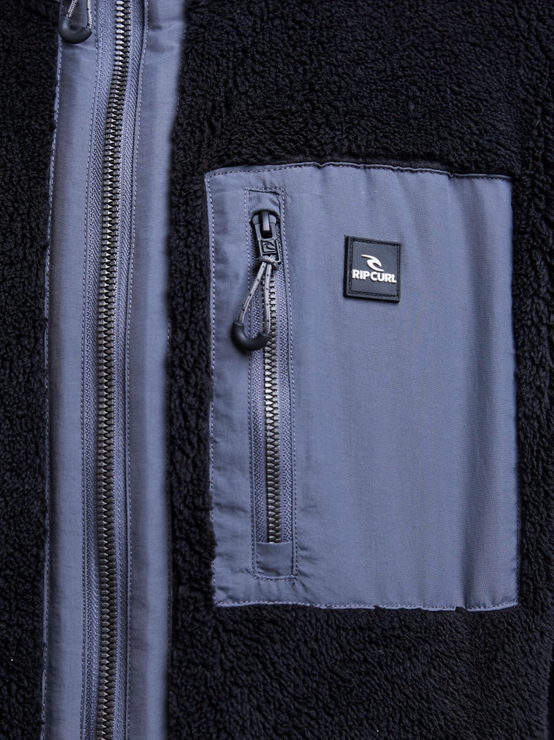 POLERON CHIPORRO SEABOUND NEGRO INFANTIL RIP CURL - 4