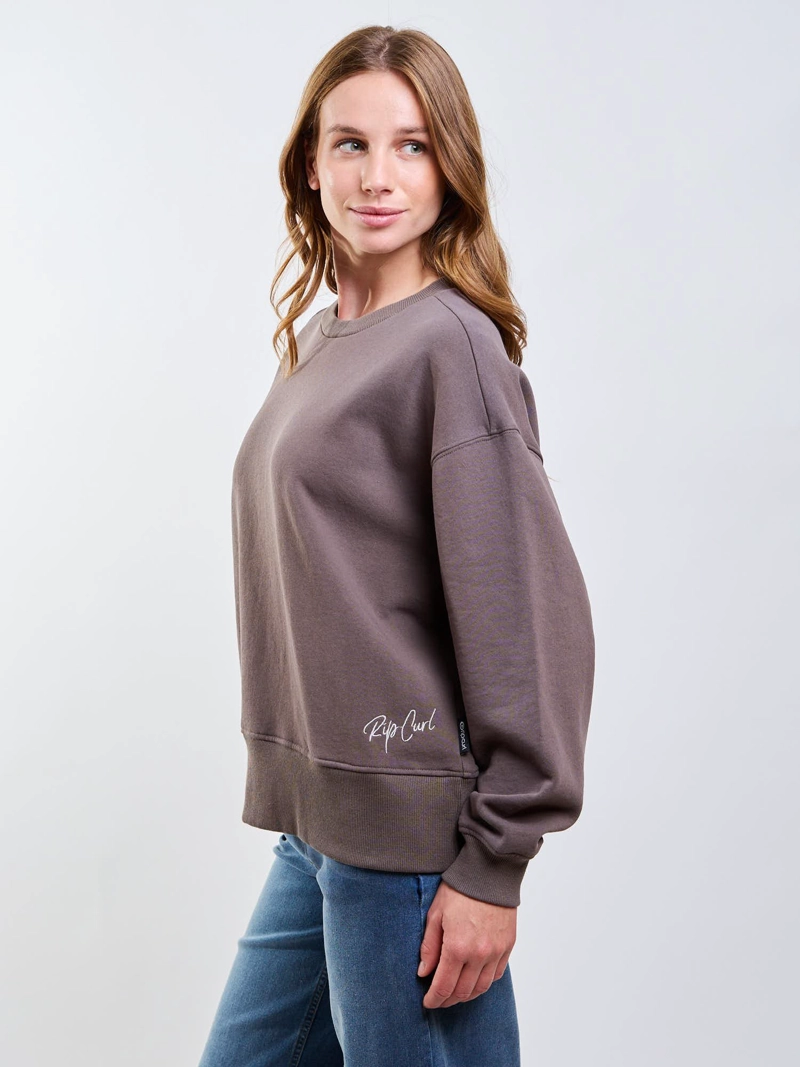 POLERON CR FROST CAFE  MUJER RIP CURL - 3