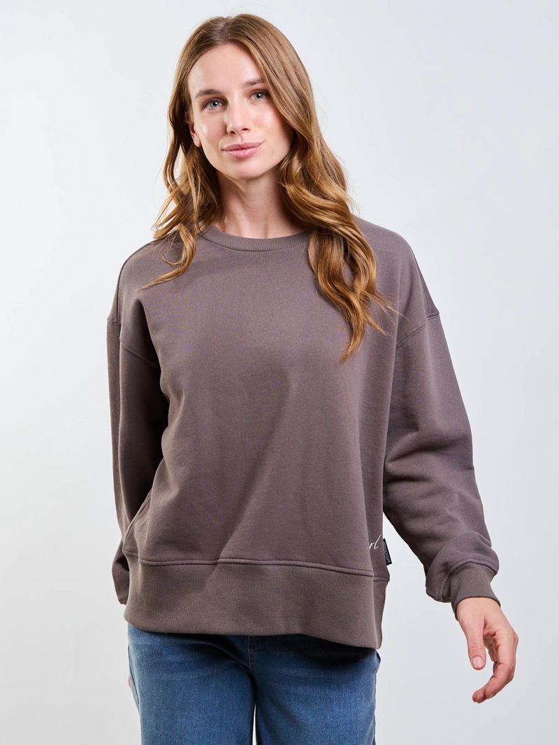 POLERON CR FROST CAFE  MUJER RIP CURL - 6