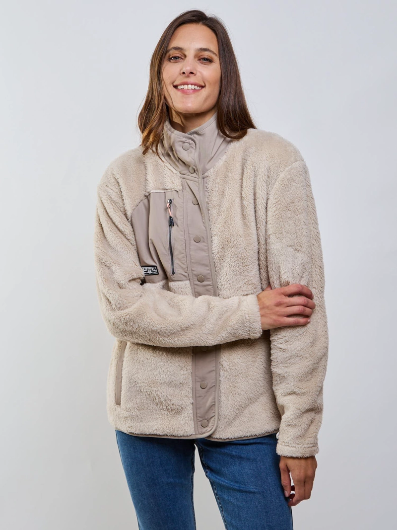 POLERON CHIPORRO BOLD BEIGE MUJER RIP CURL - 6