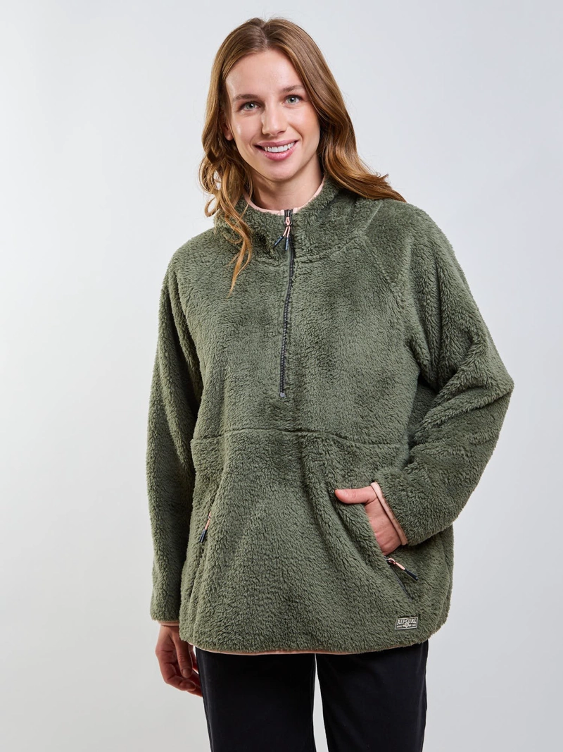 POLERON CHIPORRO FREE VERDE MUJER RIP CURL - 1