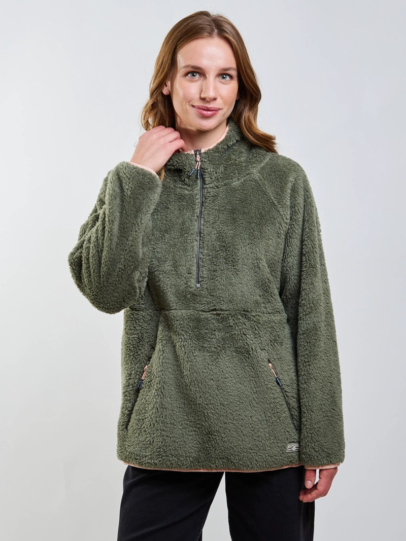 POLERON CHIPORRO FREE VERDE MUJER RIP CURL - 6