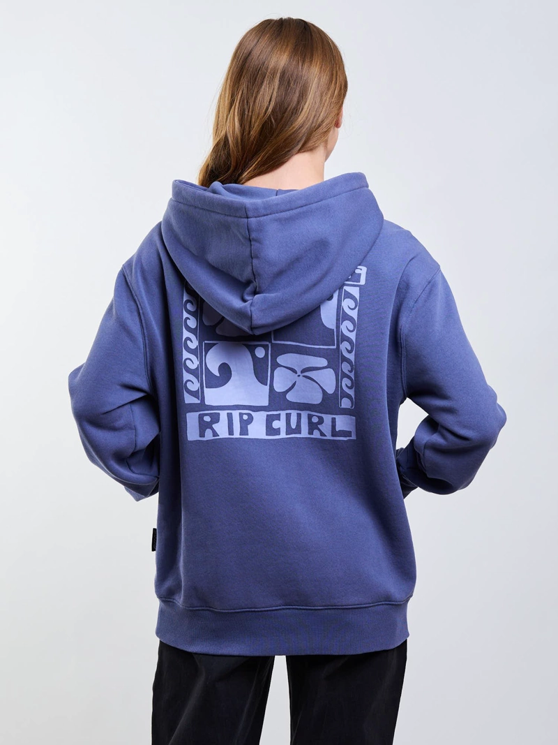 POLERON CANGURO ECLIPSE AZUL MUJER RIP CURL - 2