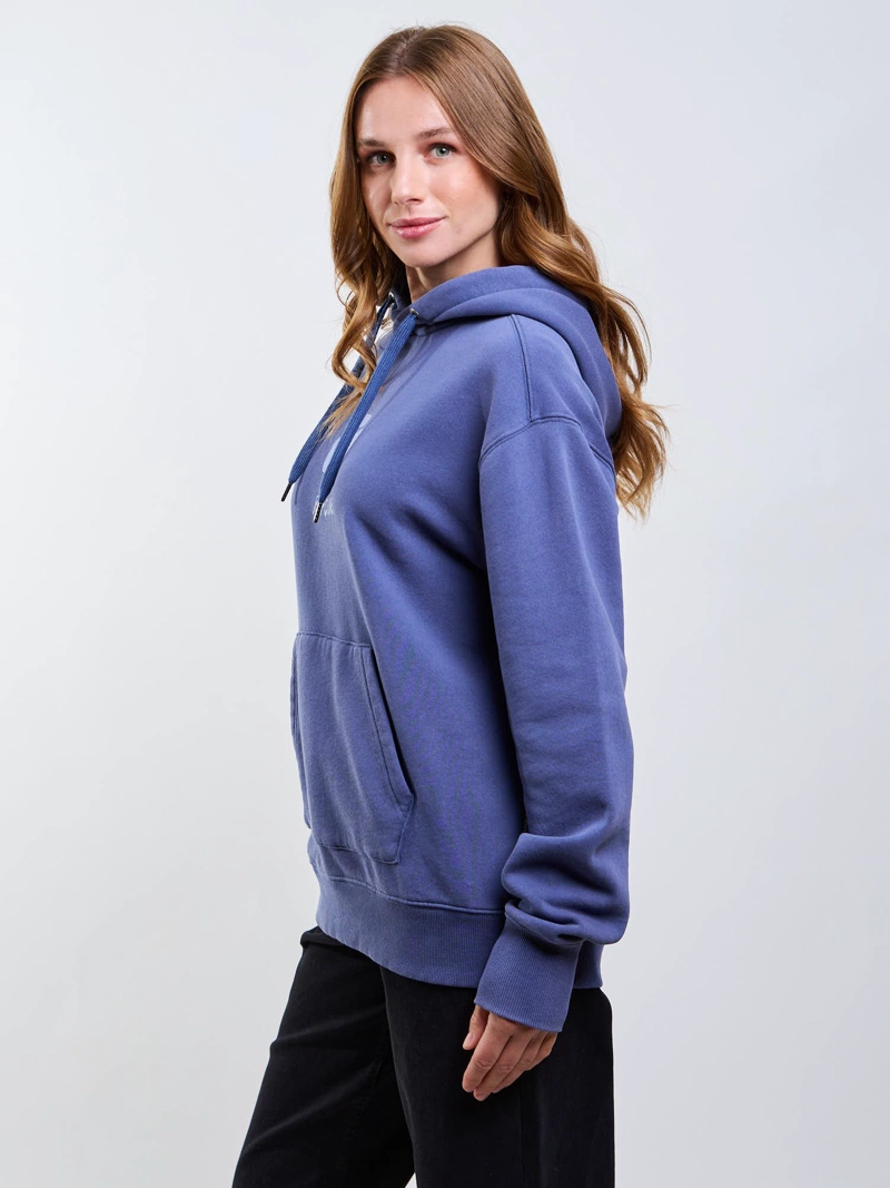 POLERON CANGURO ECLIPSE AZUL MUJER RIP CURL - 3
