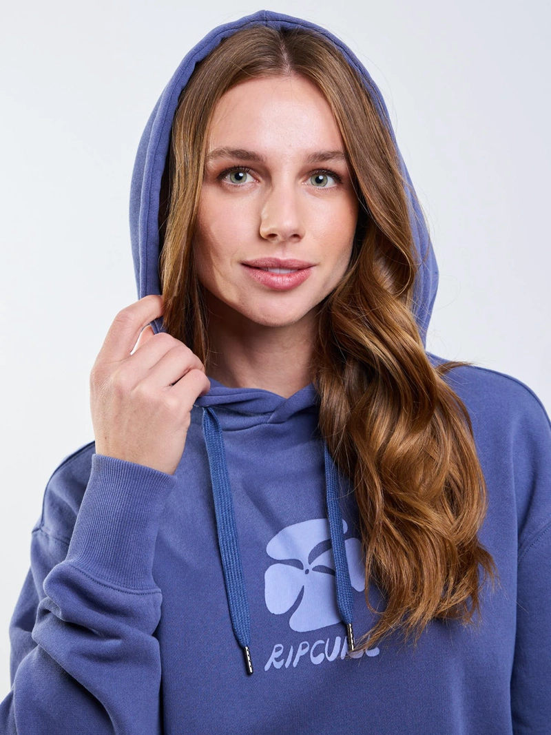 POLERON CANGURO ECLIPSE AZUL MUJER RIP CURL - 5