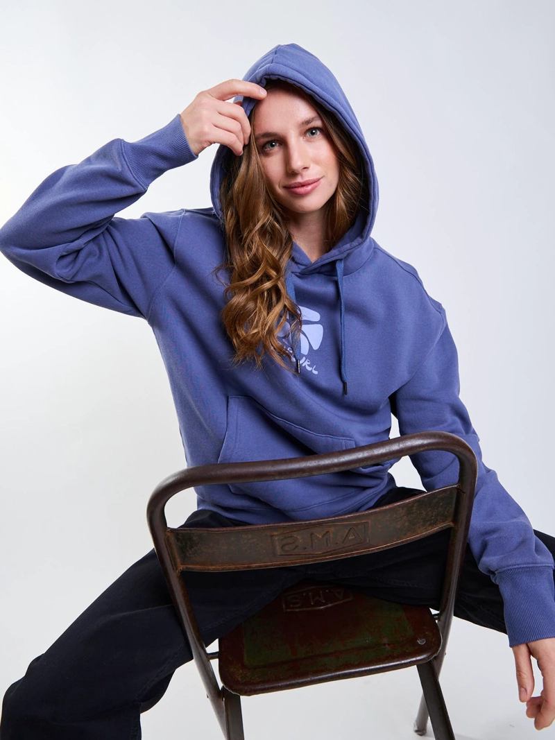POLERON CANGURO ECLIPSE AZUL MUJER RIP CURL - 7