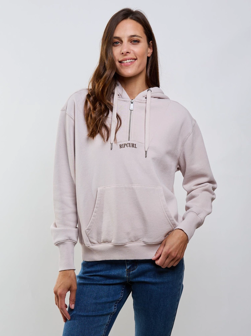POLERON FZ BRAVE BEIGE MUJER RIP CURL - 6