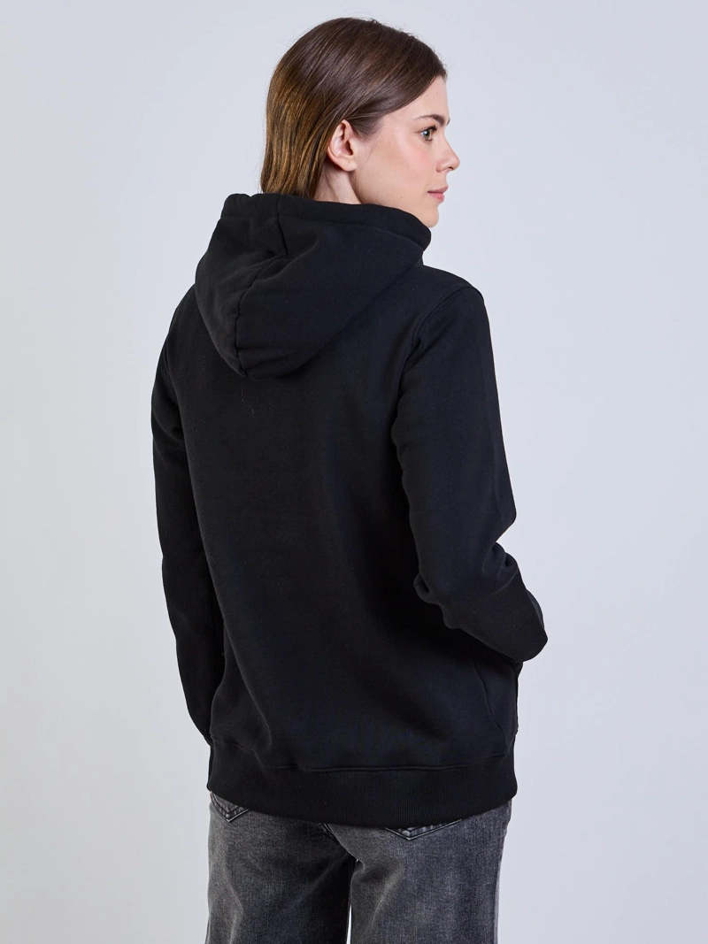 POLERON CANGURO BOREAL NEGRO MUJER RIP CURL - 2